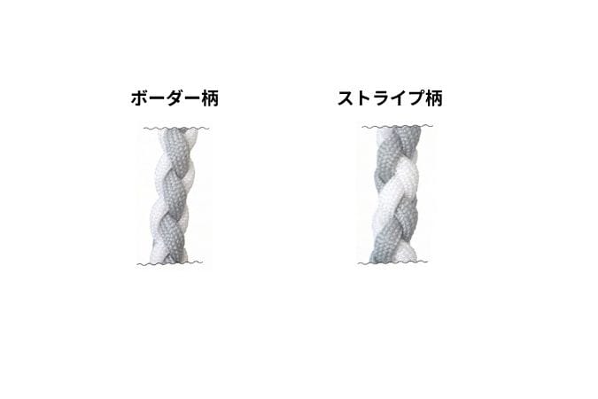 ■P.38　四つ組み　ボーダー柄／ストライプ柄の画像について