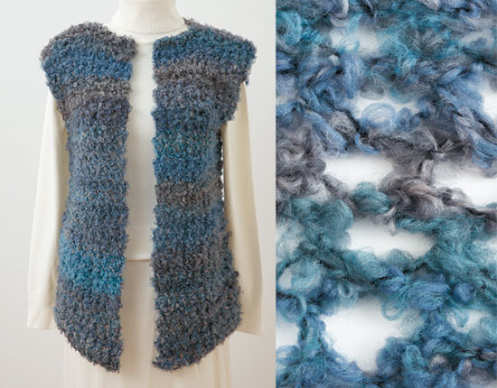 指編みベスト キット 手づくりタウン 日本ヴォーグ社