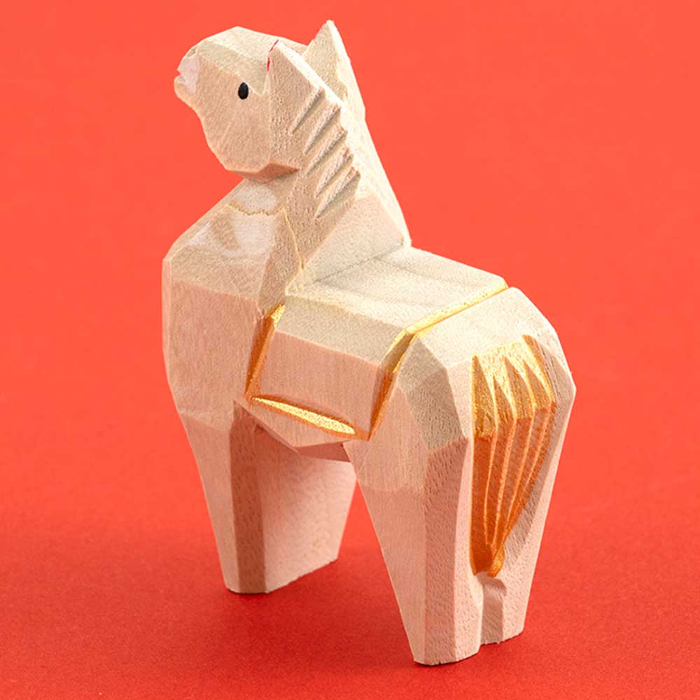 楠一刀彫［午］: 完成品・雑貨｜手づくりタウン by 日本ヴォーグ社