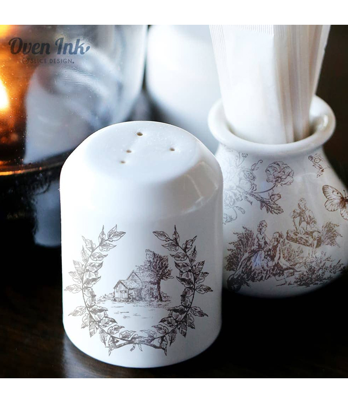 トワルド ジュイ (チャコールグレイ) A4