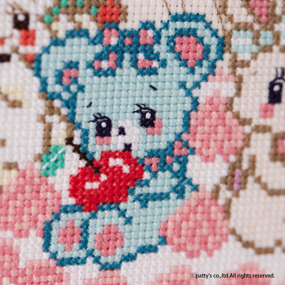 SWIMMERクロスステッチキット sweet party