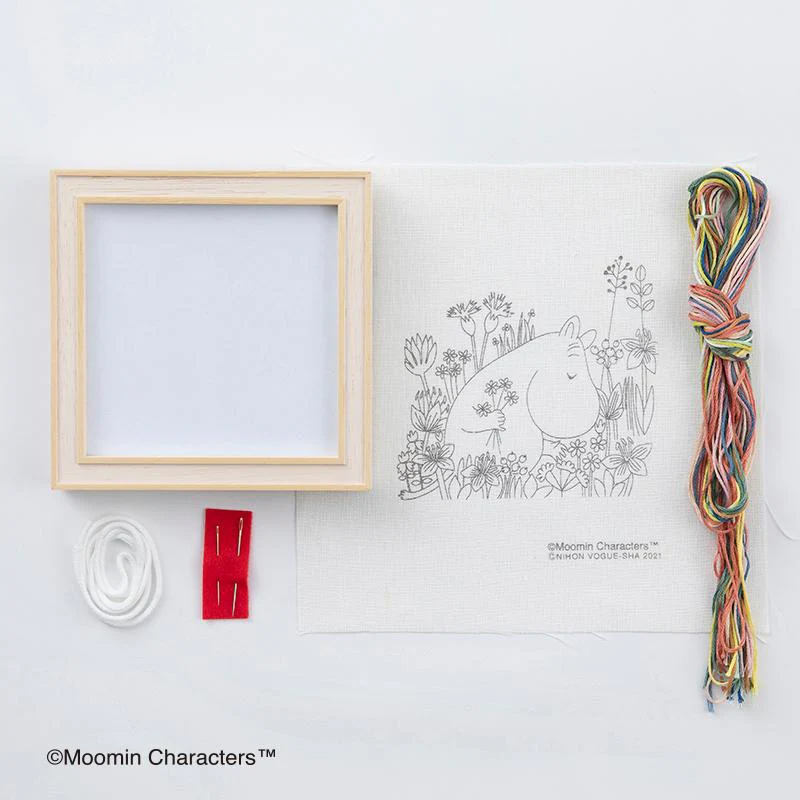 ムーミン 刺しゅうフレーム〈ムーミントロール〉