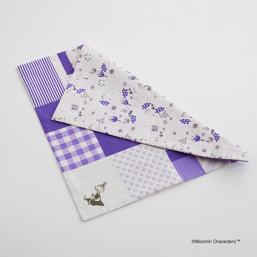 ムーミン 刺し子のマルチクロス〈ミムラねえさん〉