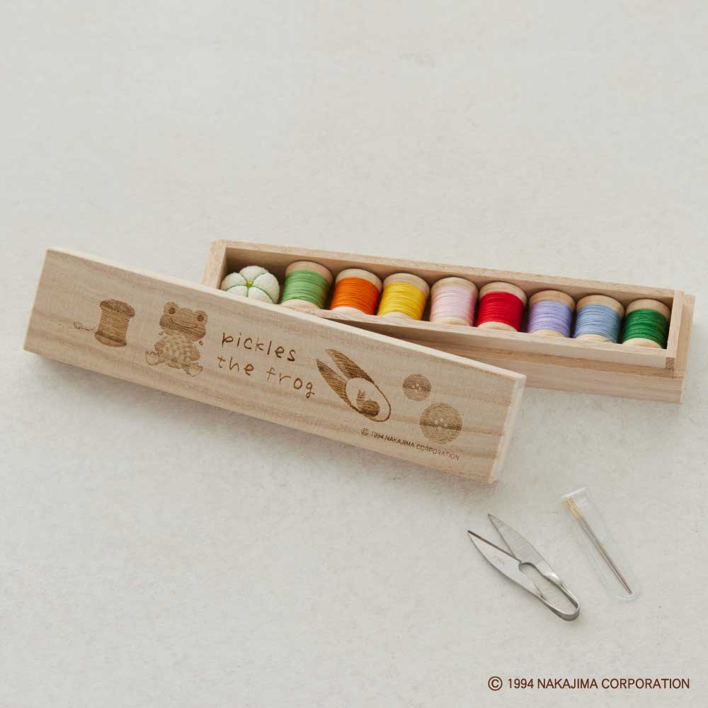 かえるのピクルス 小さなお針箱