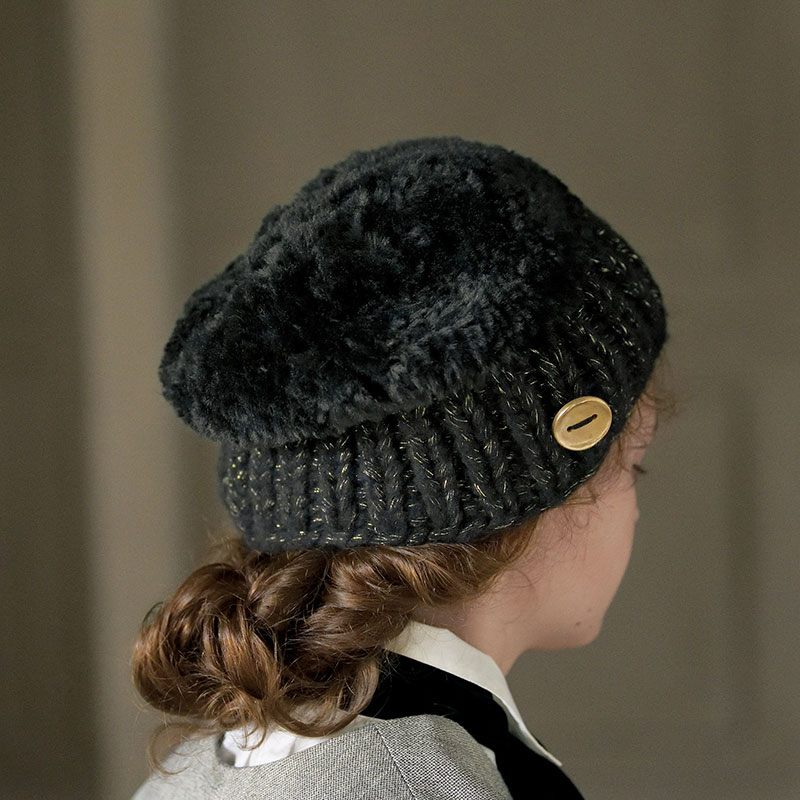 〈レシピ〉ふわもこのアームウォーマーと帽子