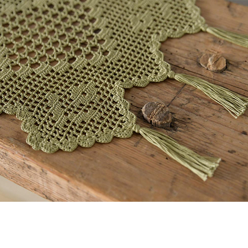 レシピ〉緑のテーブルランナー: レシピ｜手づくりタウン by 日本ヴォーグ社