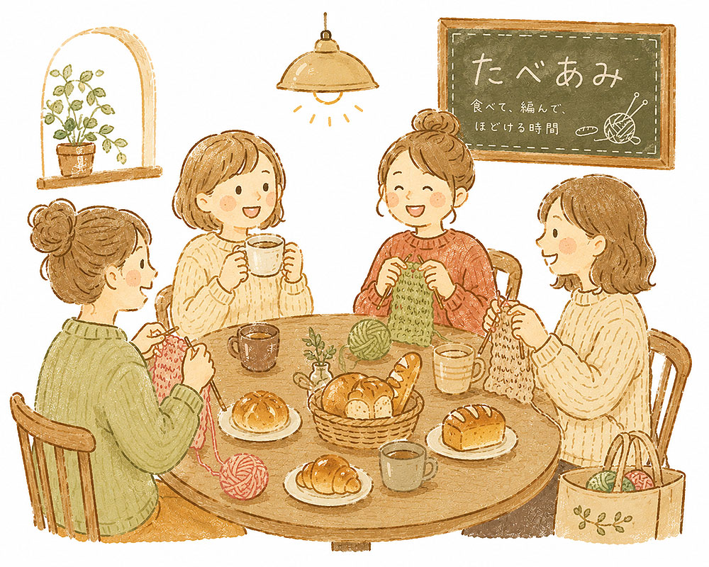 たべあみ 第1回「パンと編む」 2026年8月20日 HAPPY COOKING