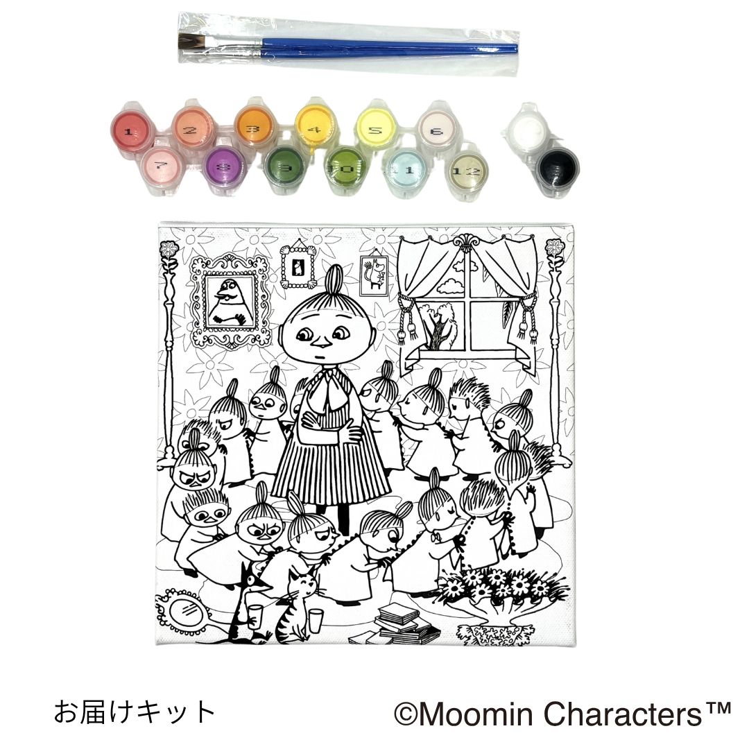 ぬりえキャンバス みんなでお着替え