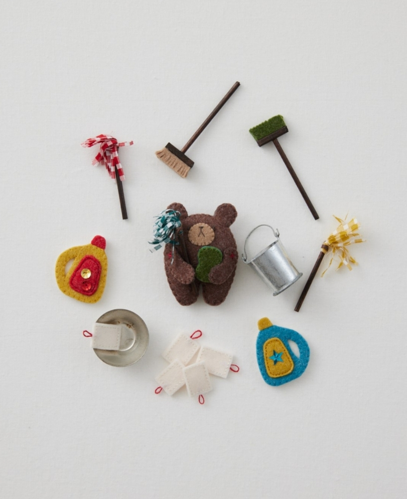 季節を楽しむ かわいいフェルトのマスコット