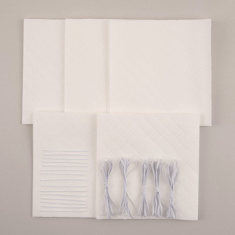 ペーパーナプキンで作るマスク15枚アソートキット 動物柄