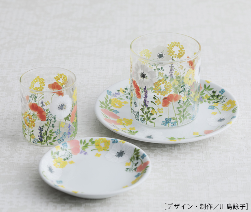 川島詠子の「Fleur」プチプレートキット