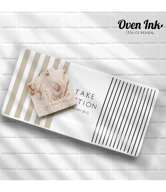 ミックスストライプ(ブラックベージュ) A4