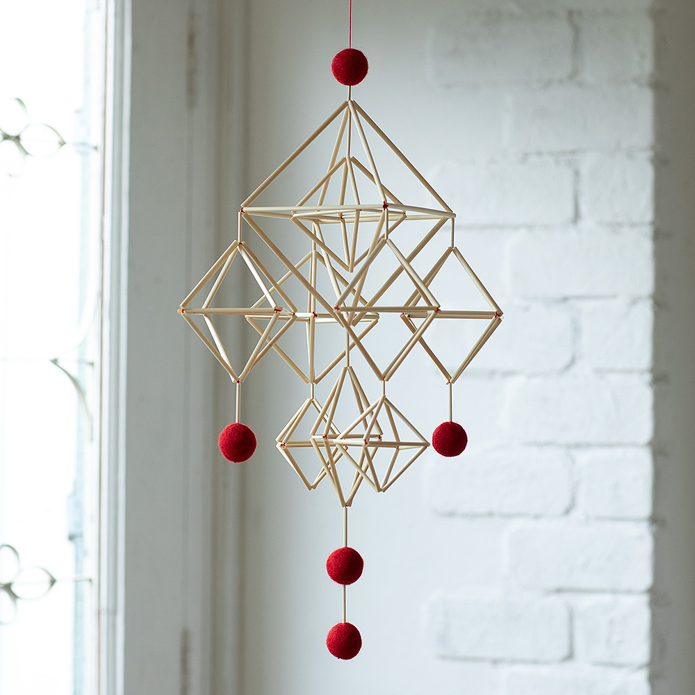 山本睦子さんのヒンメリレッスン