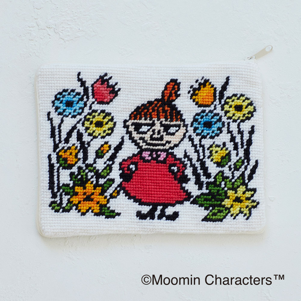 ムーミン ニードルポイントポーチ〈リトルミイ〉