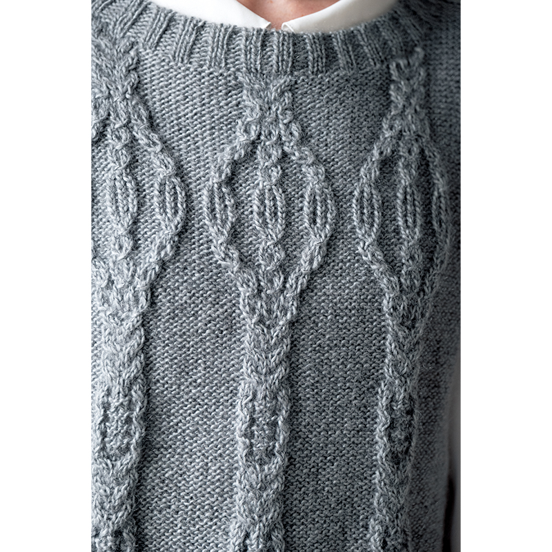 〈レシピ〉変形ダイヤモンド模様のベスト