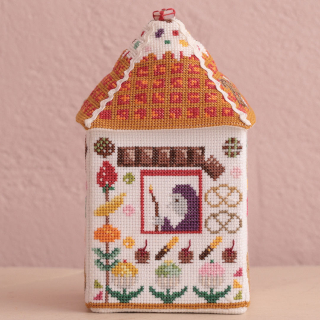 お菓子の家の小もの入れ」糸セット: 材料・用具｜手づくりタウン by 日本ヴォーグ社