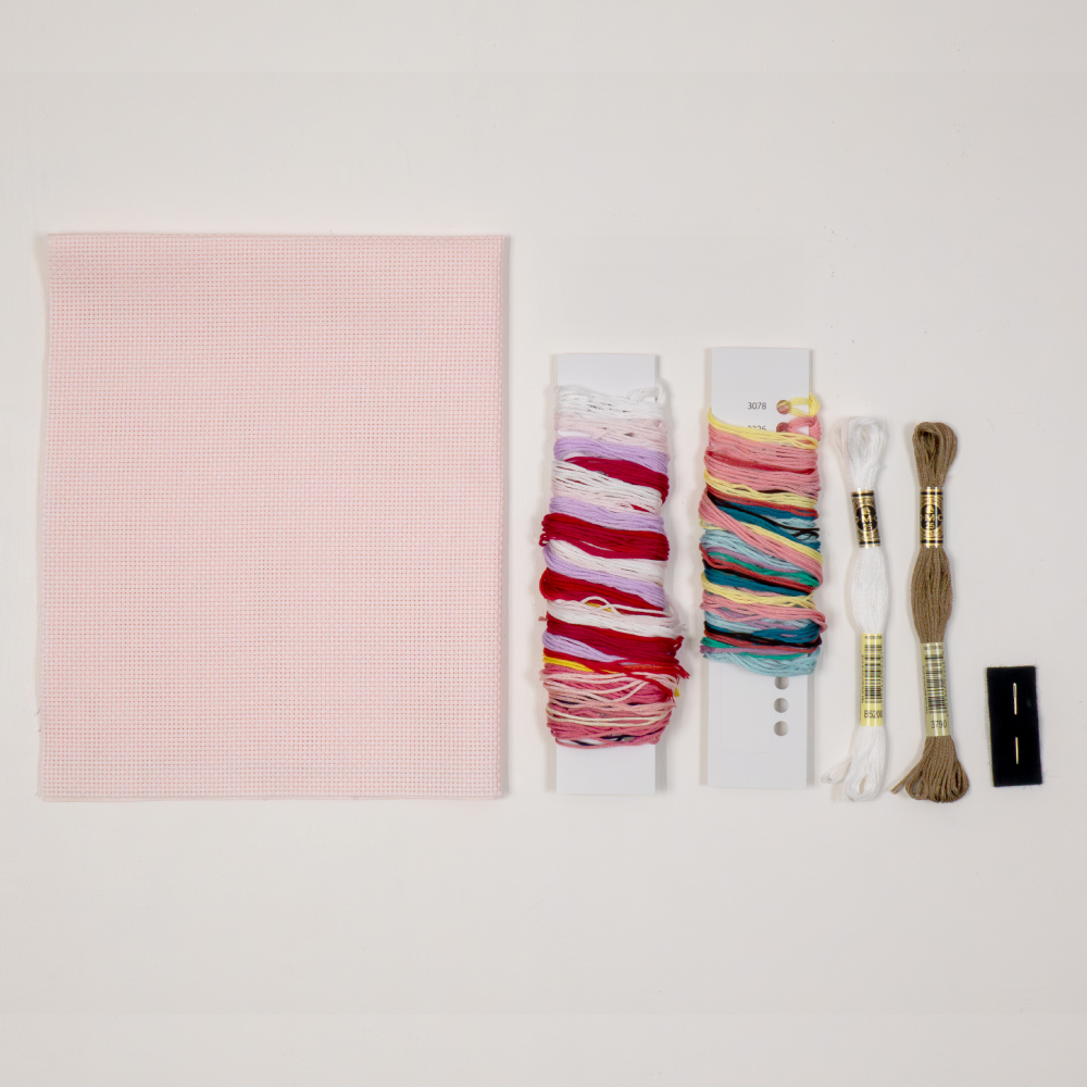 SWIMMERクロスステッチキット sweet party