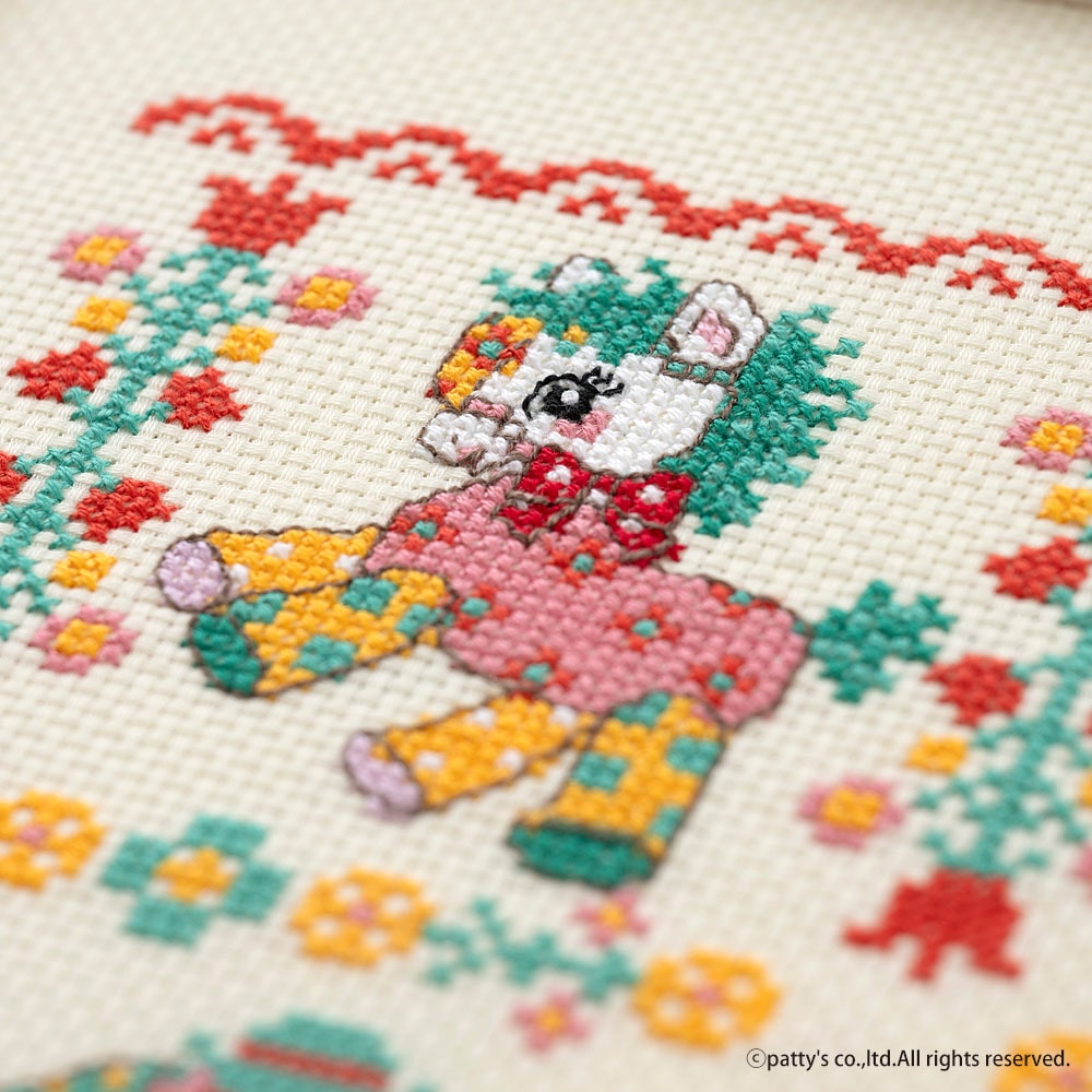 SWIMMERクロスステッチキット nostalgic cutie