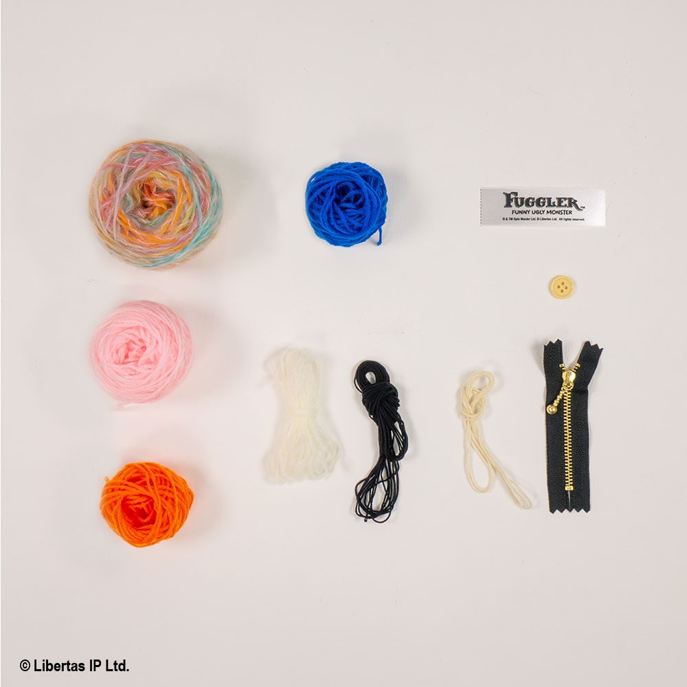 ファグラーかぎ針編みポーチキット グリングリン キット内容 