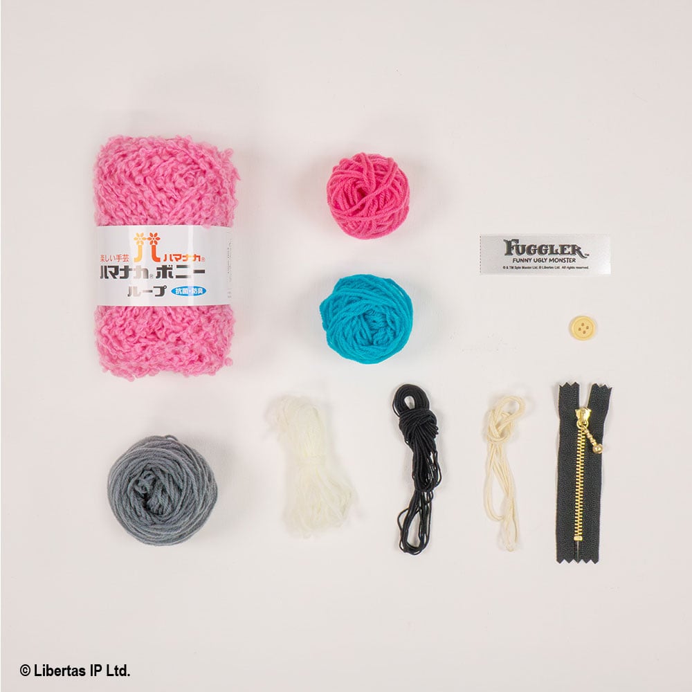 ファグラーかぎ針編みポーチキット ラビッドラビット キット内容 