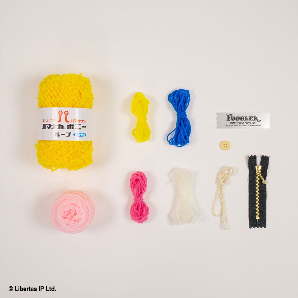 ファグラーかぎ針編みポーチキット インデサイシブ キット内容 