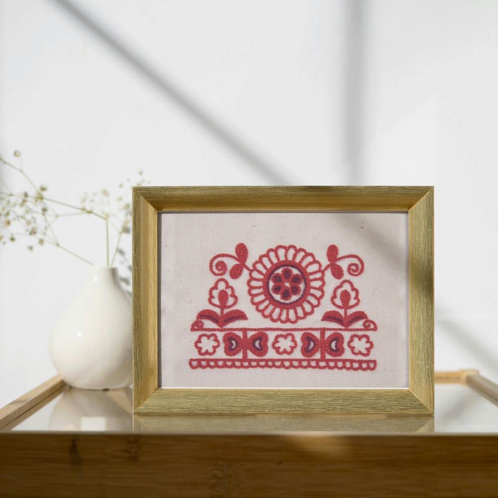 Monthly Embroidery Design「デトバのリズミカルモチーフ」井沢りみ