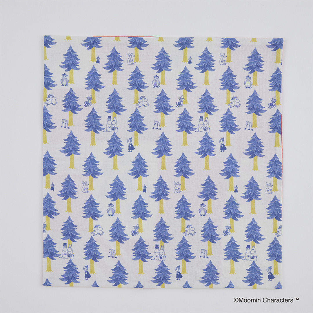 ムーミン 刺し子のマルチクロス〈リトルミイ〉