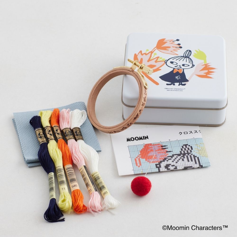 リトルミイ クロスステッチ缶