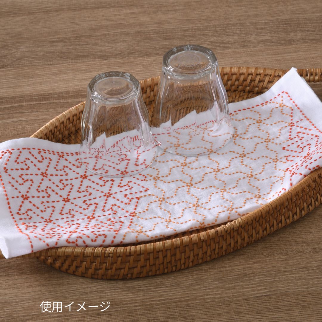 刺し子和(Nagomi)花車(Hanaguruma)