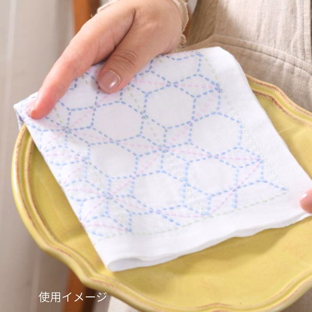 刺し子和(Nagomi)麻の葉(Asanoha)