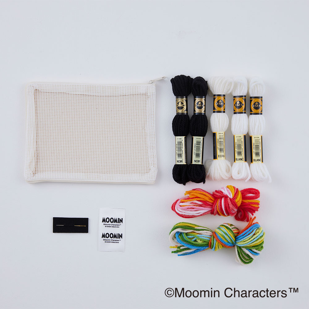 ムーミン ニードルポイントポーチ〈リトルミイ〉