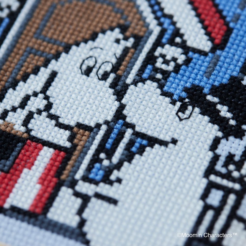 ムーミン つながるクロスステッチ おまとめセット