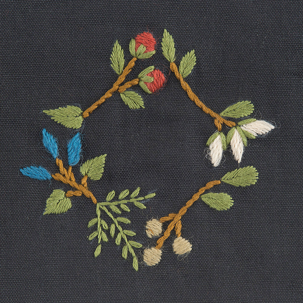 マカベアリスさんの摘んだ野の花のポーチ