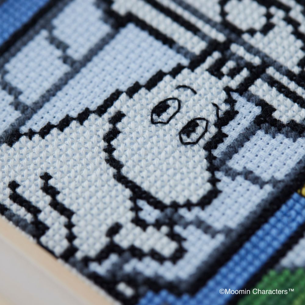 ムーミン つながるクロスステッチ おまとめセット