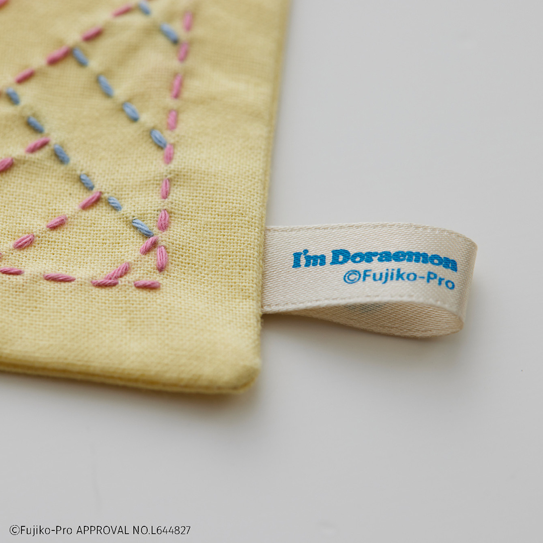 I’m Doraemon 和の伝統柄刺し子小もの 立涌(ランチョンマット)