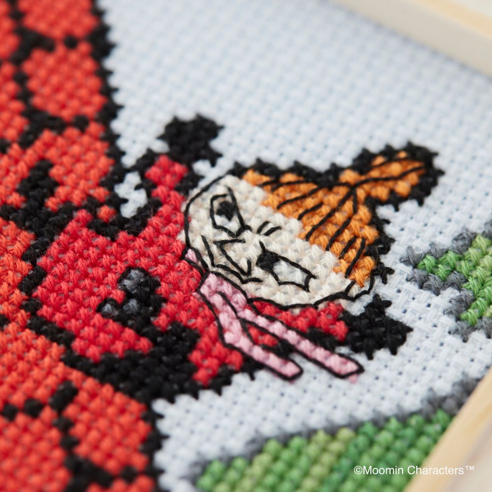 ムーミン つながるクロスステッチ おまとめセット