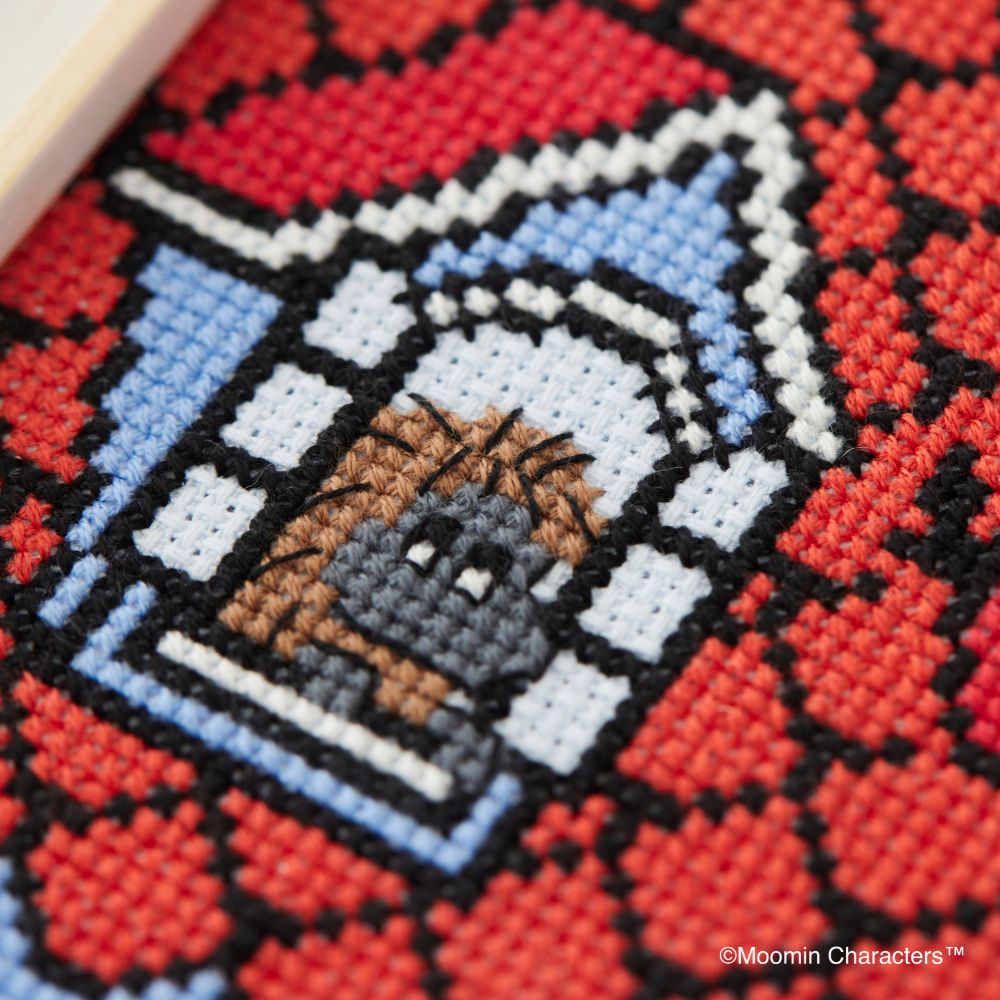 ムーミン つながるクロスステッチ おまとめセット
