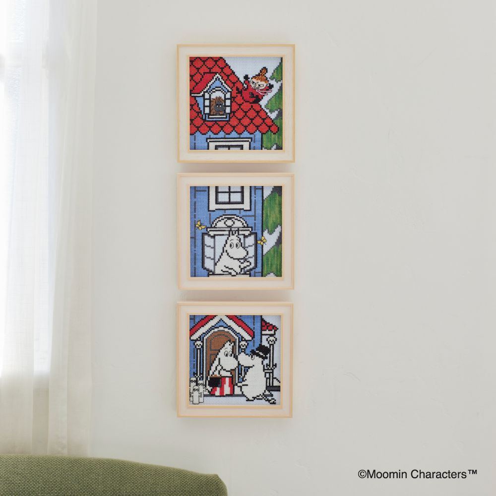 ムーミン つながるクロスステッチ おまとめセット