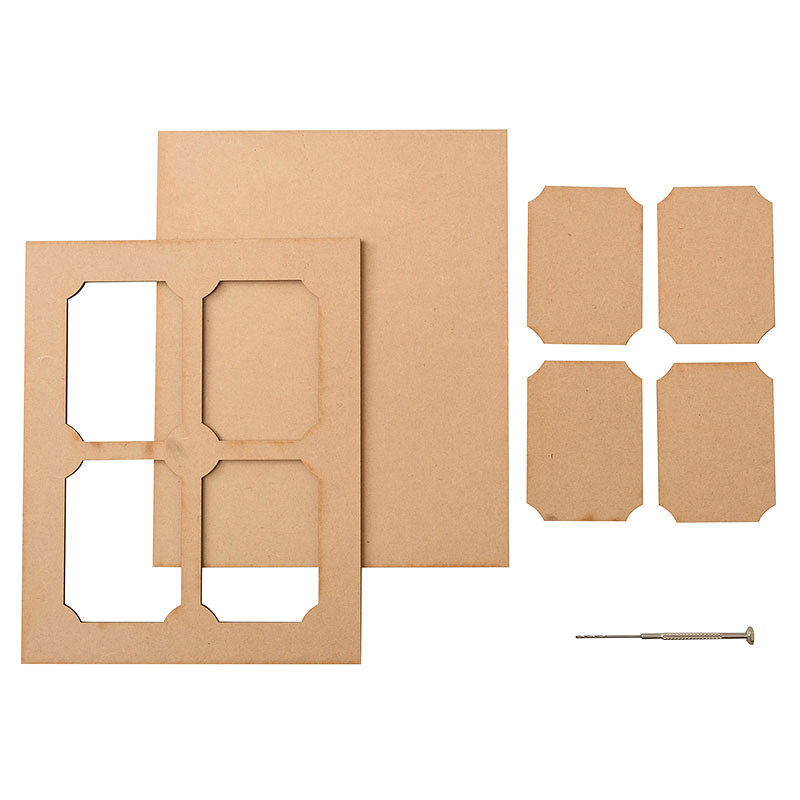 マルチフレーム(タグ4枚つき)