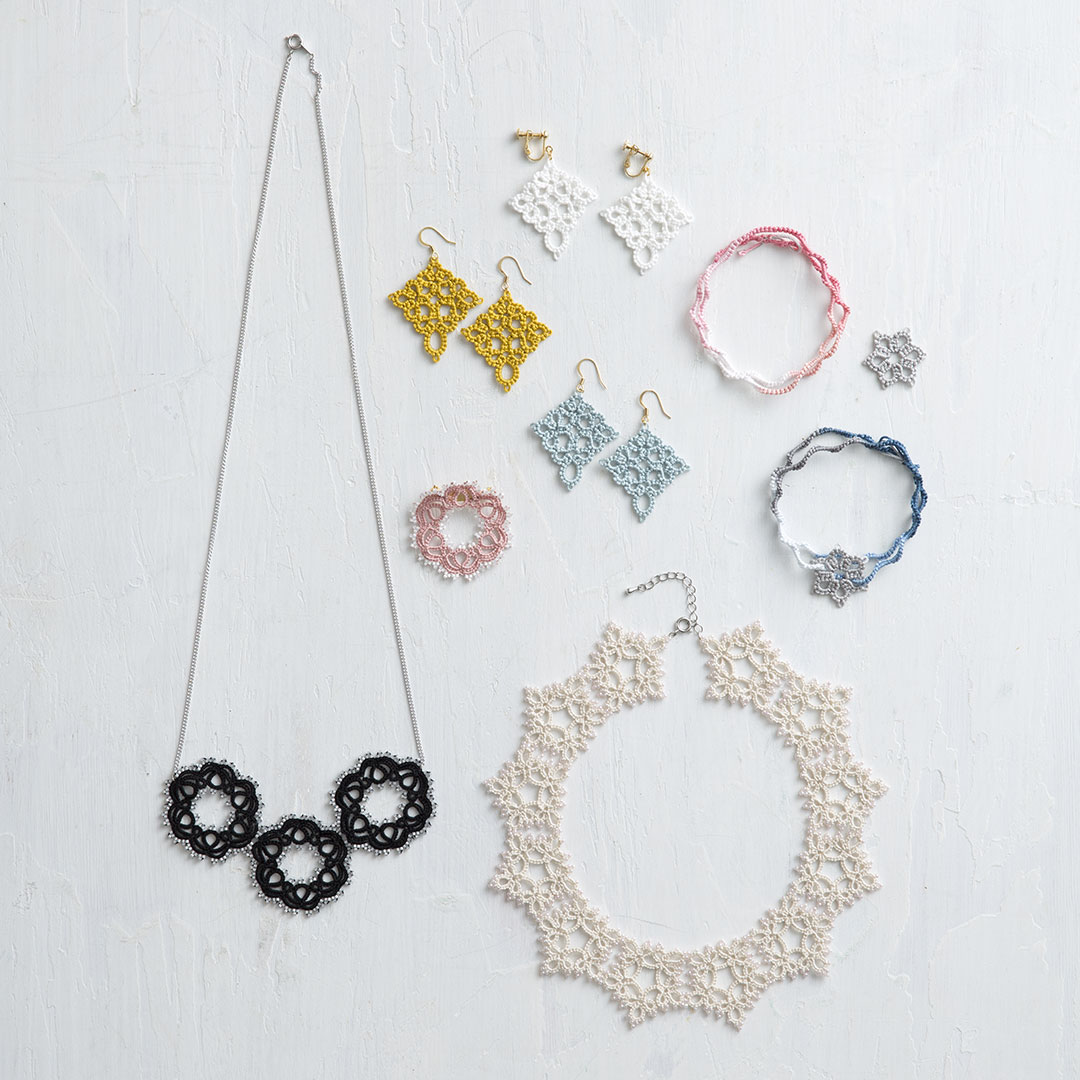 伊禮千晶さんのタティングレース 6点セット