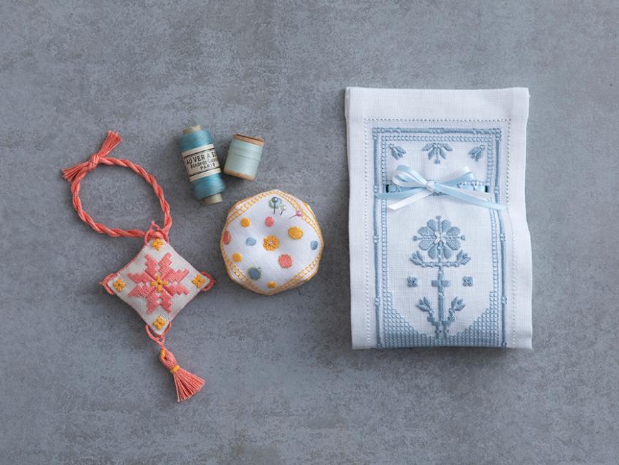 美しいイタリアの古典刺繍 プントアンティーコレッスン