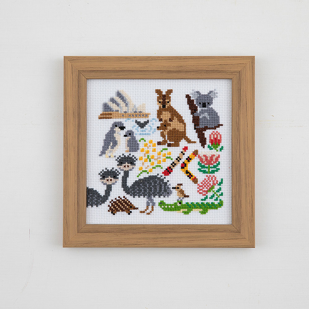 Nitkaさんの世界を旅するクロスステッチ[オーストラリア