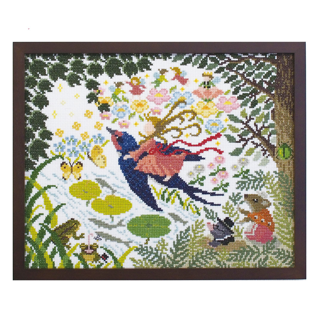 クロスステッチキット Nostalgic Story「親指姫」