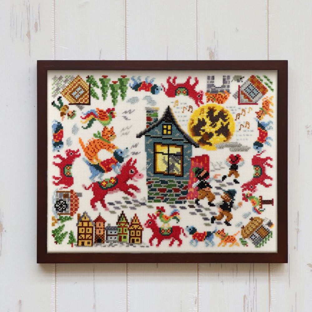 クロスステッチキット Nostalgic Story「ブレーメンの音楽隊」