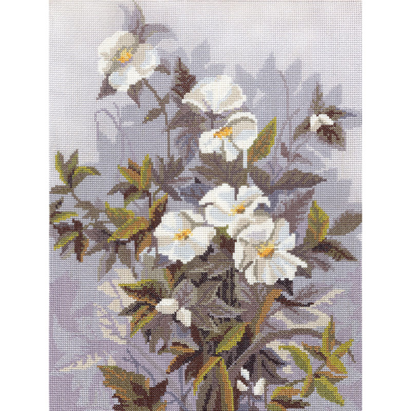 クロスステッチキット「シルバーモーニング」