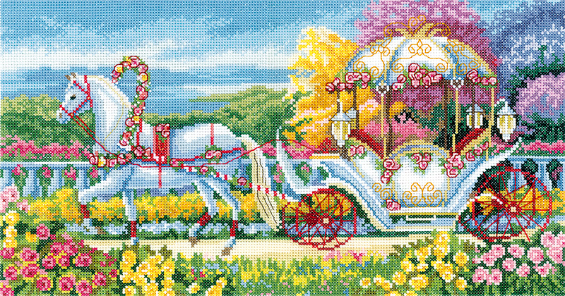 クロスステッチキット「ロマンティックジャーニー」