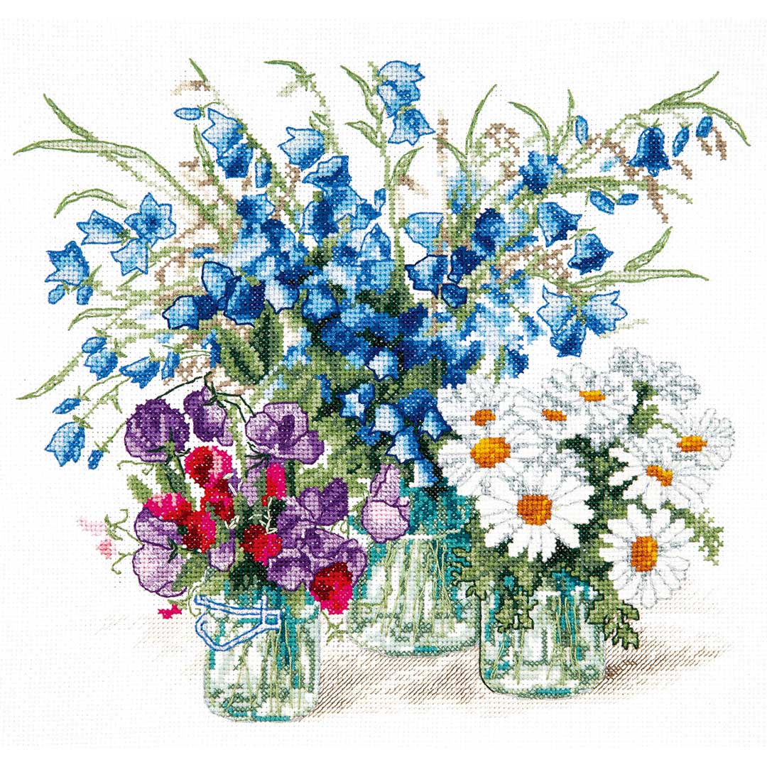 クロスステッチキット「花の香り」