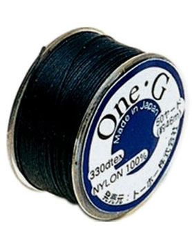 ビーズステッチ専用糸［黒］