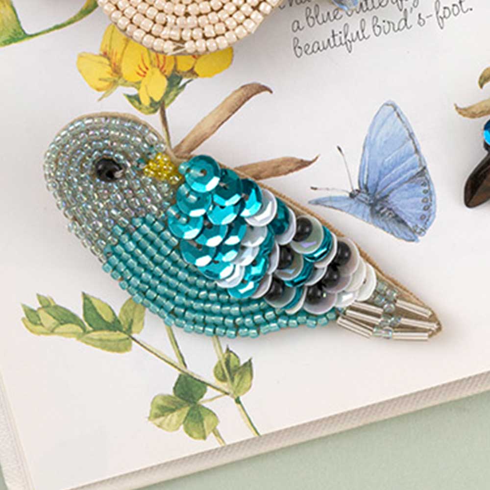 TORI brooch［セキセイインコ］