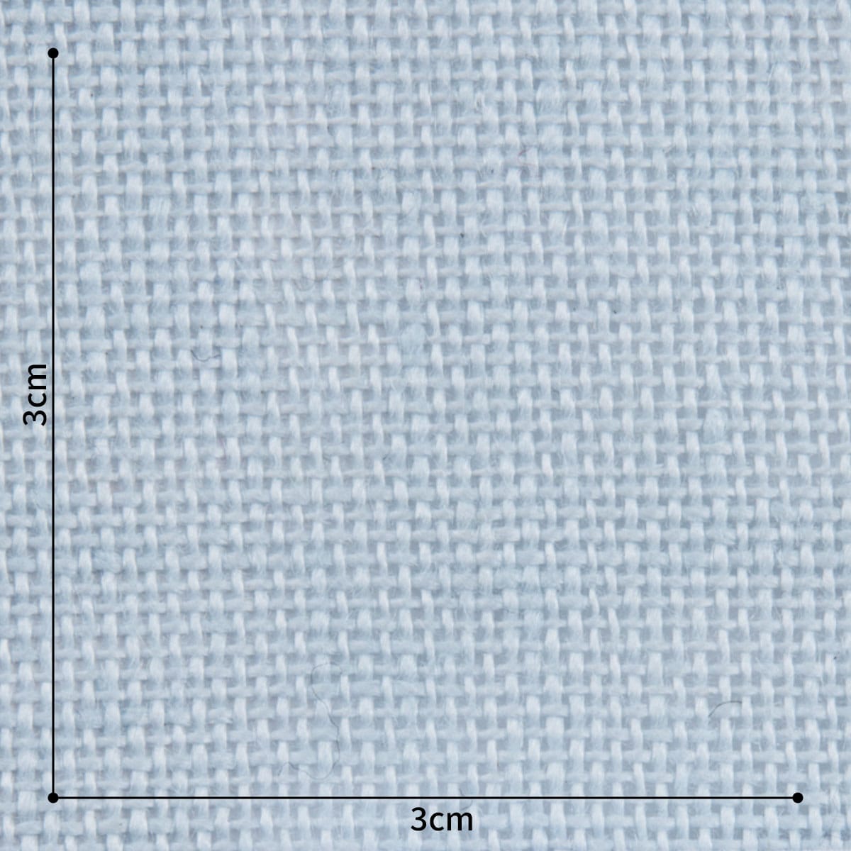 28ctリネンクロス［水色］